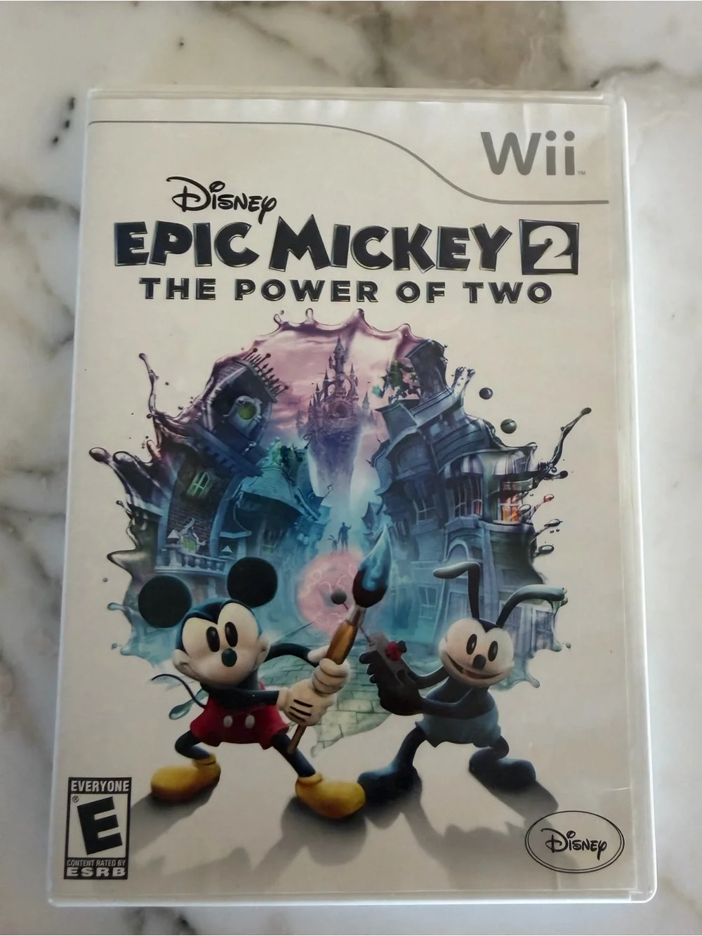 Disney Epic Mickey 2 Wii Video Game - White, Blue, Black